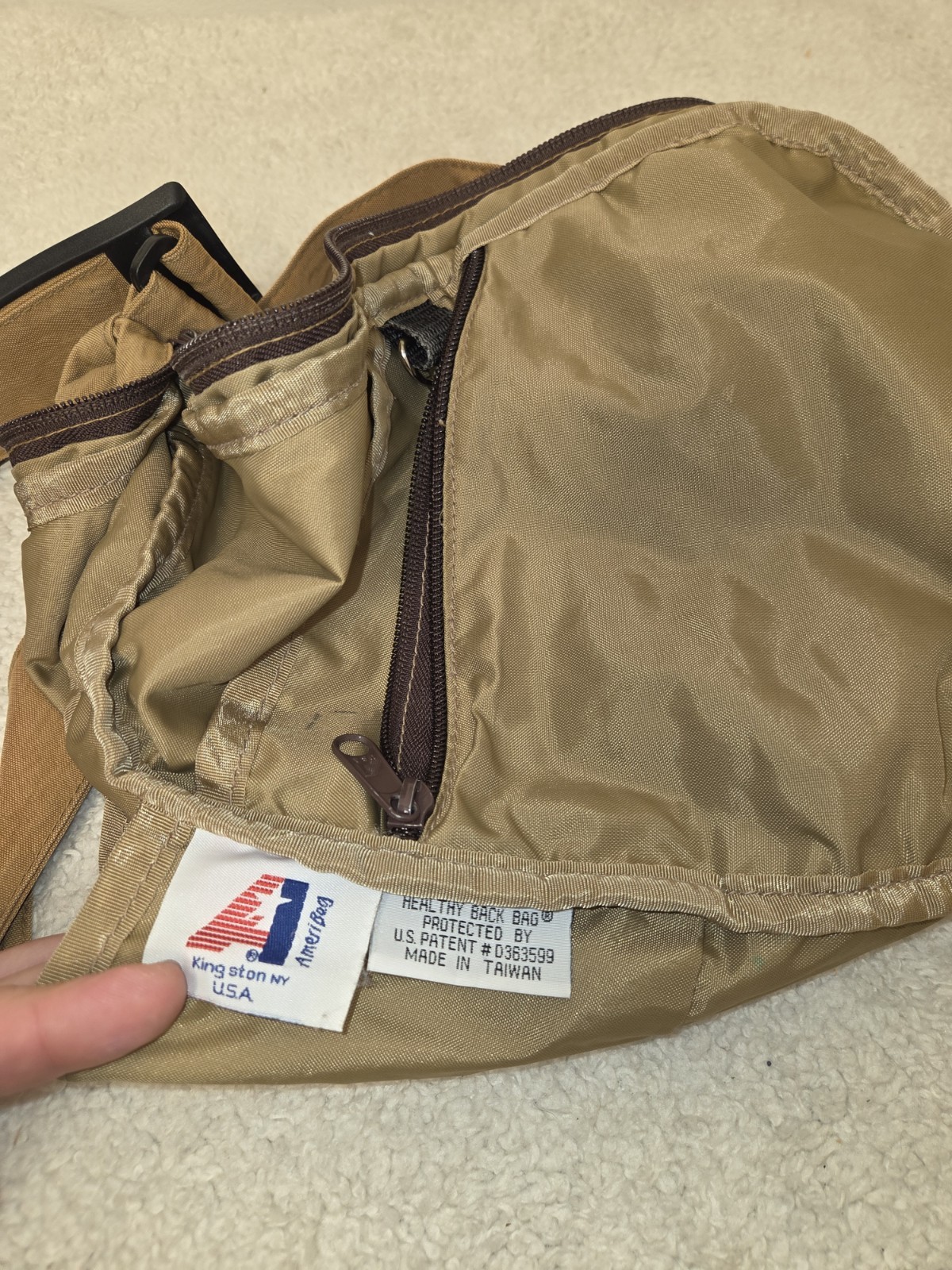 Ameri Bag Crossbody Healthy Back Bag - image 8