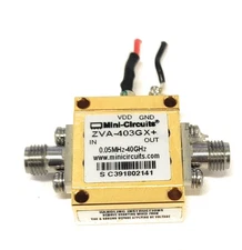 Mini-Circuit 50 kHz to 40 GHz 2.92mm Low Noise Linear Amplifier ZVA-403GX+