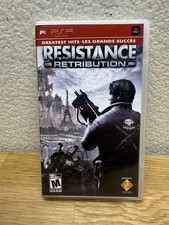 Resistance: Retribution (Sony PSP, 2009) CIB Complete Manual CIB GH Case