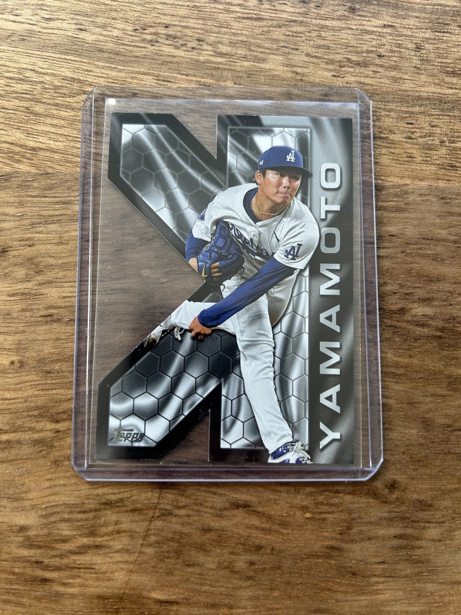 Yoshinobu Yamamoto 2025 Topps Series 2 Backward Reverse K