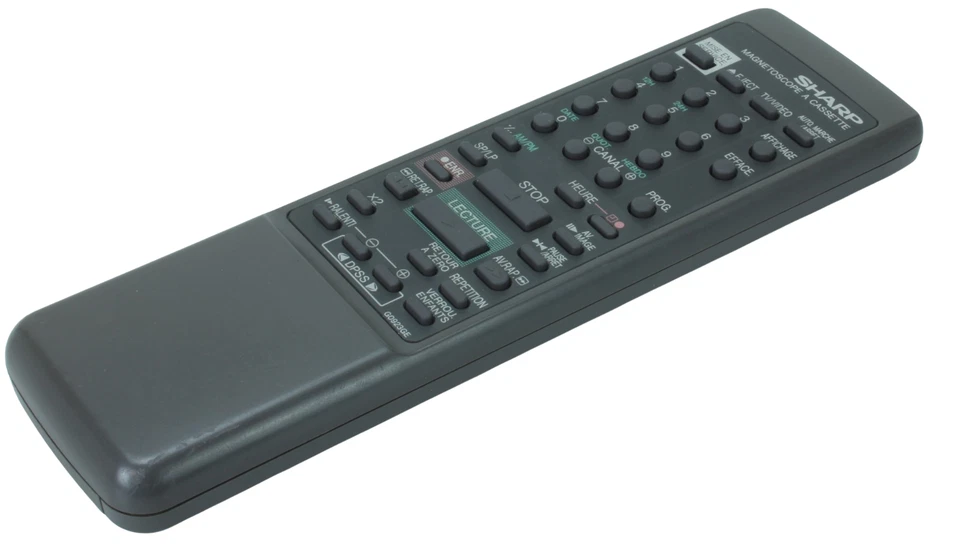Sharp G0923GE Télécommande d'origine pour Magnétoscope VHS  (Réf#P-506) - Photo 1/1