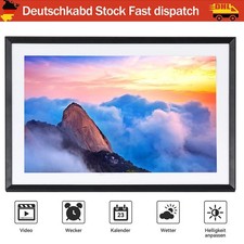 Digitaler Bilderrahmen 10 Zoll IPS Touchscreen Elektronischer Bilderrahm 32GB