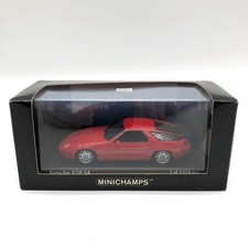 Rare Minichamps Porsche 928 S4 1/43 Red Limited 3024 For 14Y+ Japan