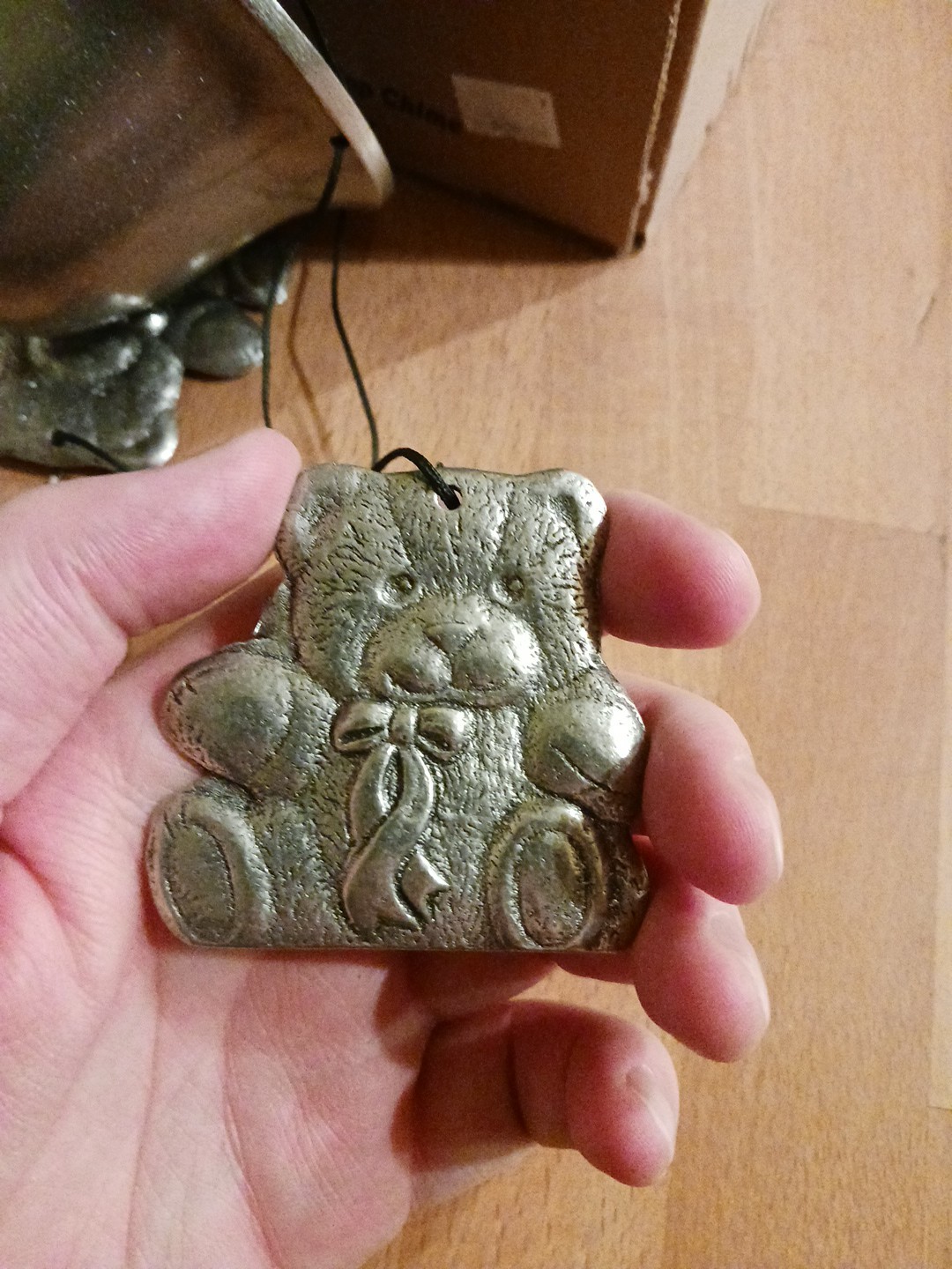 Carson Statesmetal Wind Chime teddybear