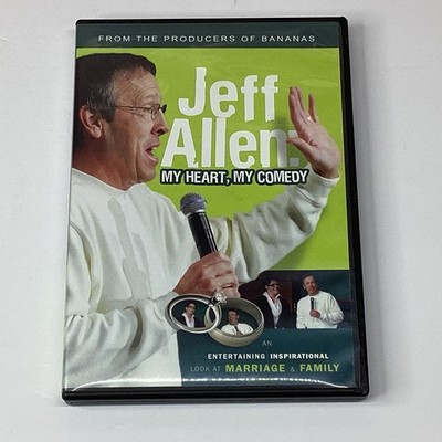 Jeff Allen My Heart My Comedy DVD 2008 Family Inspirational