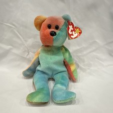 Ty Beanie Babies Garcia Bear 1995 Vintage Plush Toy Recommended Age 3 