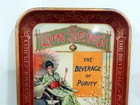 Vtg Ginseng Beverage of Purity Litho'd Tin Advert Tray American Art Works c1920s — photo 3