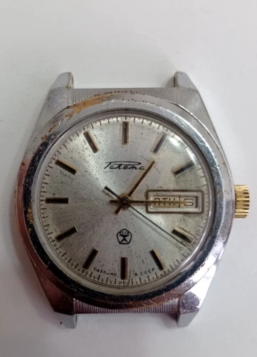 Vintage USSR men's watch Raketa "Rolex" cal.2628 for parts