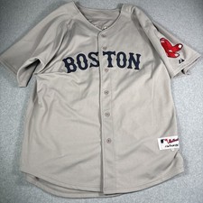 2007 Josh Beckett #19 Boston Red Sox Authentic Majestic Jersey Size-52 Rare