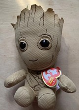TY Beanie Baby Groot Marvel Guardians of the Galaxy Plush 6  NEW