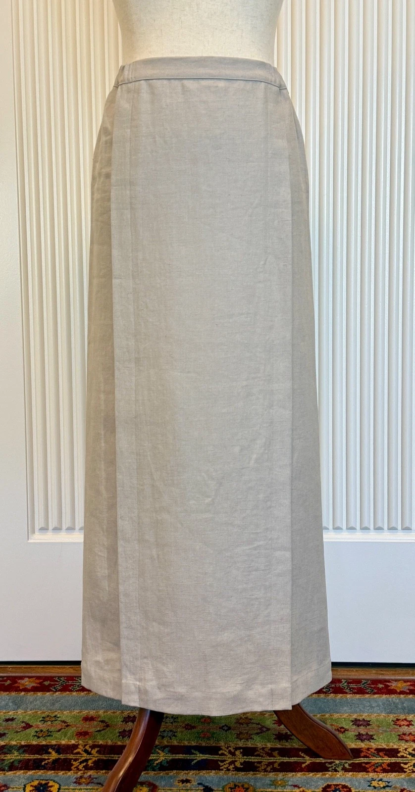 Shirin Guild 4 Pleat Linen Midi Maxi Long Skirt Size S, Stone Color, NWT
Opens in a new window or ta