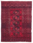 Rare Hand Knotted Vintage Afghan Turkmen Felpah Wool Area Rug 6 x 4 Ft — photo 1
