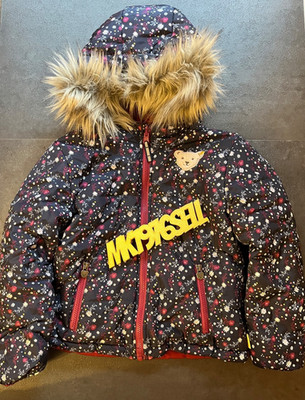 ORIGINAL Steiff Kinder Mädchen Winterjacke Wendejacke Kapuze Reißverschluss Warm