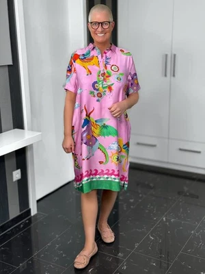 MILANO ITALY - Kleid Fantasy / pink-multicolour - Bild 1 von 4