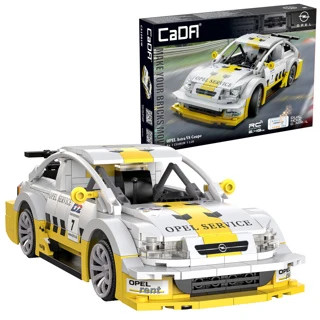 CaDA Opel Astra V8 Coupe - 330 Piece Brick Build Model Kit - Image 3