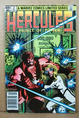 Hercules #2 (Marvel Comics, Oct 1982) FN+
