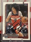 2025-26 Topps - Kyshawn George #98 Auto Hand Signed