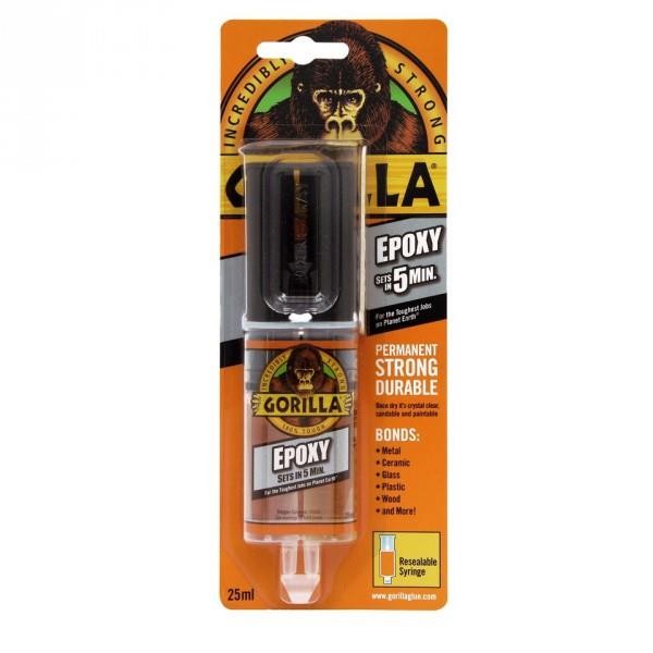 Gorilla 6044001 Fast Setting Extremelly Strong 25ml Epoxy Glue