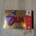 The Legend of Zelda Ocarina Of Time Gold Collector's N64 64 Complete Box Minty