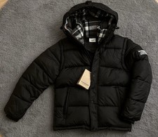 Burberry Puffer Herren Daunenjacke schwarz mi...