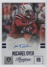 2015 Panini Prestige Rookie Extra Points Blue Signatures Michael Dyer Auto 10k8