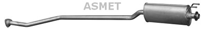 ASMET 13.028 Centre Muffler for Honda