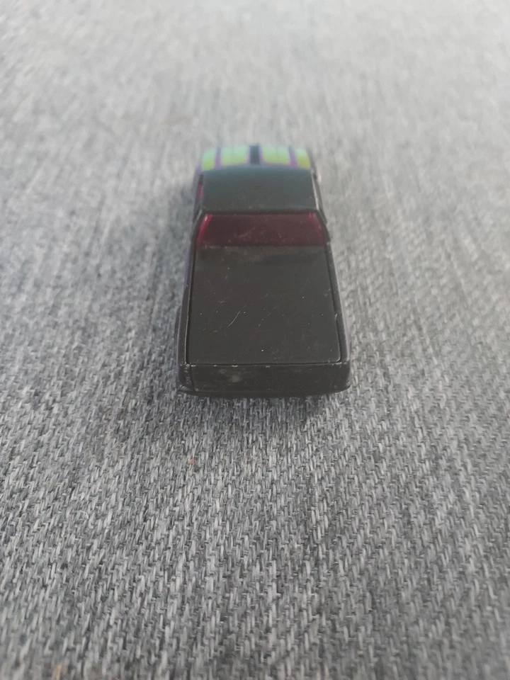 Hot Wheels 2007 Mystery Cars Release STEEL FLAME VHTF Green/Purple/Black 1:64 - Image 4 of 4