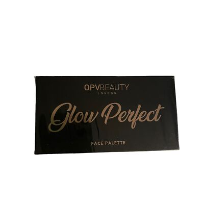 OPV Beauty BNIB Highlight Blush Bronzer Glow Perfect Face Palette Shade 3