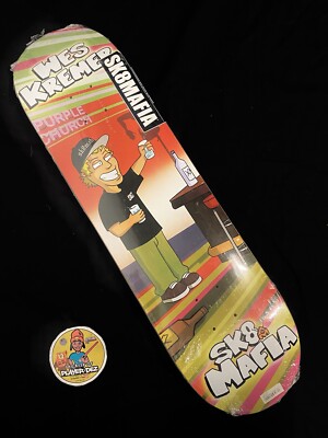 SUPER RARE Family Guy Series Wes Kremer Sk8mafia Skateboard Deck