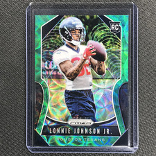 2019 Prizm Lonnie Johnson Jr Rookie Green Scope Prizm 56/75