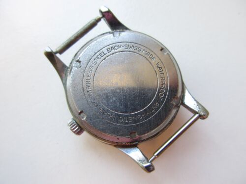 Plymouth Swiss 1950's manual wind men's watch - running - Picture 6 of 6
