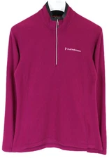 Peak Performance R&D LT Micro Z Sweatshirt Women's Large Pullover Fleece Purple