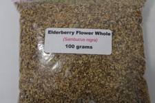 100 gram Elderberry Flowers whole Sambucus nigra 