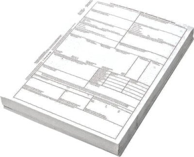 TachPro CMR Frachtbriefe 4 Teil 100 Sets pro Packung 100210