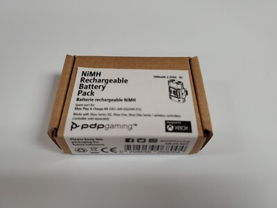 PDPgaming Single Rechargeable NiMH Battery Pack for Xbox Controller NEW Sealed