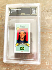 2003-2004  Campioni Di Futuro.  Rookie Card of Gaucho Ronaldinho Gem Mint 10