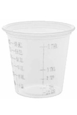 1000 Medicine Cups Disposable 1Oz. Graduated - 1 PK/100, Clear