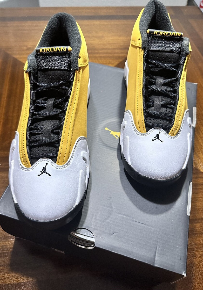 Nike Air Jordan 14 Retro Light Ginger ジョーダン ジンジャー Air Jordan 14 Retro light Ginger/black/white sz 8.5 | eBay