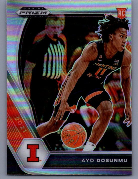 2021 Panini Prizm Draft Picks #20 Ayo Dosunmu Silver