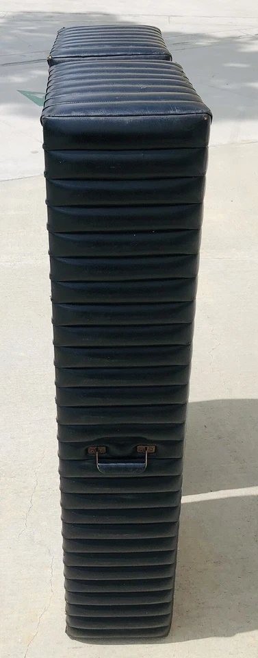 "Par de altavoces PA vintage Kustom 302-PA Naugahyde Tuck & Roll 57""x17""x11,5""" Foto 4 de 4