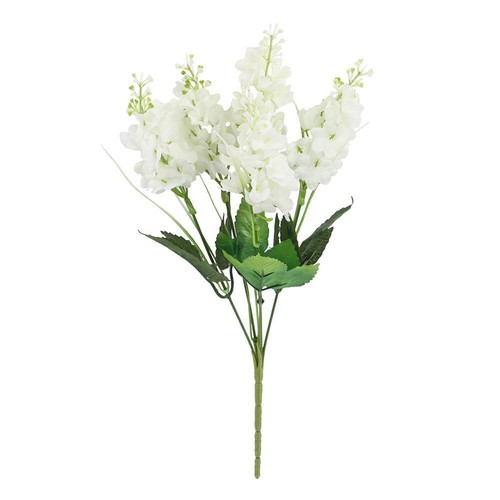 Artificial Flower Bouquet 5 Heads Hyacinth 33cm Purple White Pink Yellow-Pla ✨h - Photo 13/28