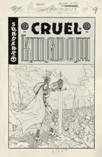EC CRUEL KINGDOM #1 (OF 5) CVR G INC 1:20 POLLINA B&W ARTIST ED - NOW SHIPPING