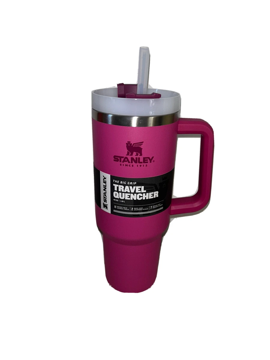 Hot Pink Stanley Cup 40oz w/ Handle