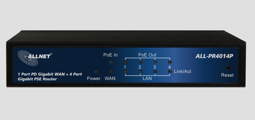 ALLNET PoE Desktop Router ALL-PR4014P - Bild 3 von 4