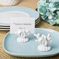 100 Beach Sea Coral Design Place Card Holder Wedding Shower Favors on sale 100 Beach Sea Coral Design Place Card Holder Wedding Shower Favors on sale