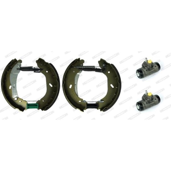 Ferodo Bremsbackensatz Bremsbacken Hinten FüR Ford Transit Pritsche/Fahrgestell-image