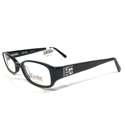 Dereon DOC264 001 Brille Rahmen Schwarz Rechteckig Voll Felge 54-20-140