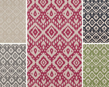 SMD / Iliv Marrakech Aztec Patterned Curtain Fabric Material, BCI Cotton