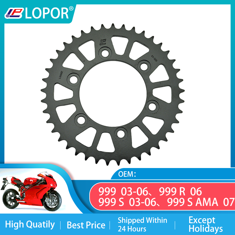 あま LOPOR 525-36T Motorcycle Rear Sprocket For Ducati Road 999 03-06