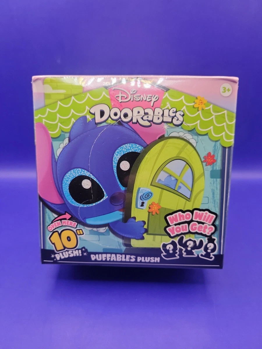 Disney Doorables Puffables 10-inch Squishy Plush Stitch New sealed random